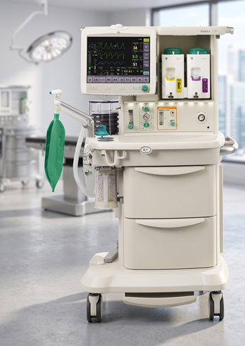 GE Avance CS2 Anesthesia Machine, Venture Medical Requip.